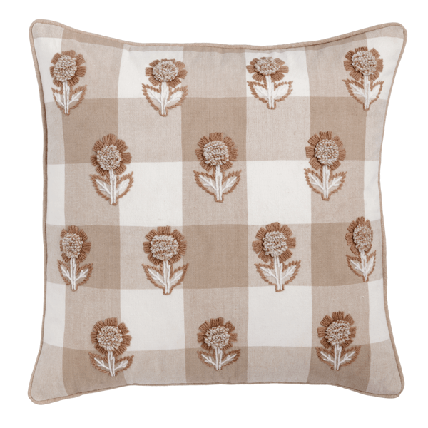 Buffalo Embroidery Pillow
