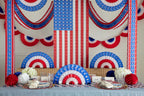 Patriotic Star Garland