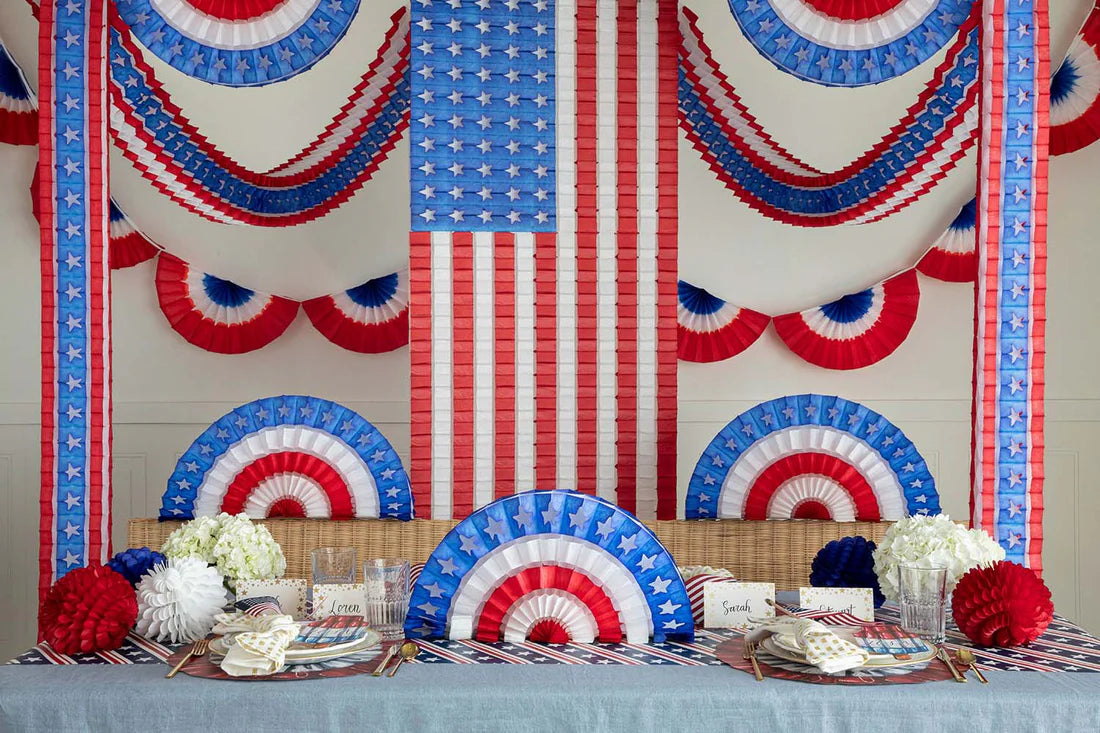 Patriotic Star Garland