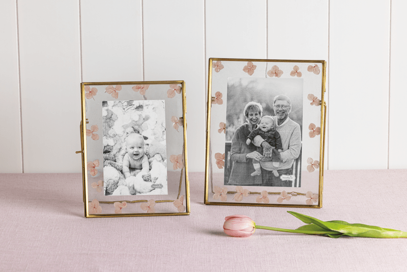 Sm Glass Pressed Flower Frame