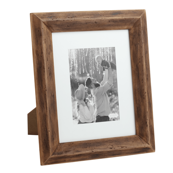 Lg Reclaimed Matte Wood Frame
