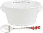 Circa Fruit Bowl Spoon Set