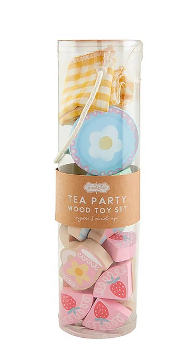 Wood Tea Party Toy Set