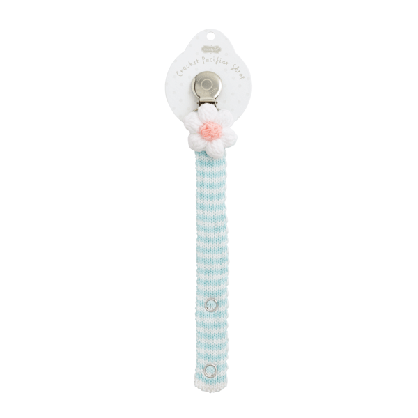 White Flower Crochet Pacy Clip