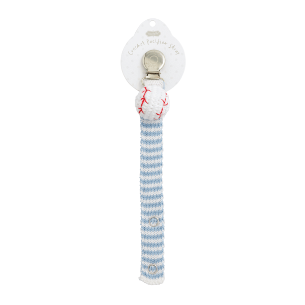 Baseball Crochet Pacy Clip