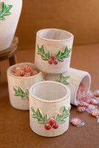 Holly Clay Container