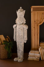 Rustic Metal Christmas Nutcracker