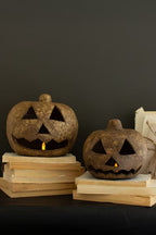 S/2 Paper Mache Jack-O-Lantern