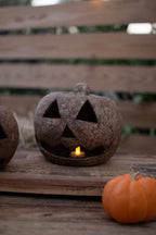S/2 Paper Mache Jack-O-Lantern
