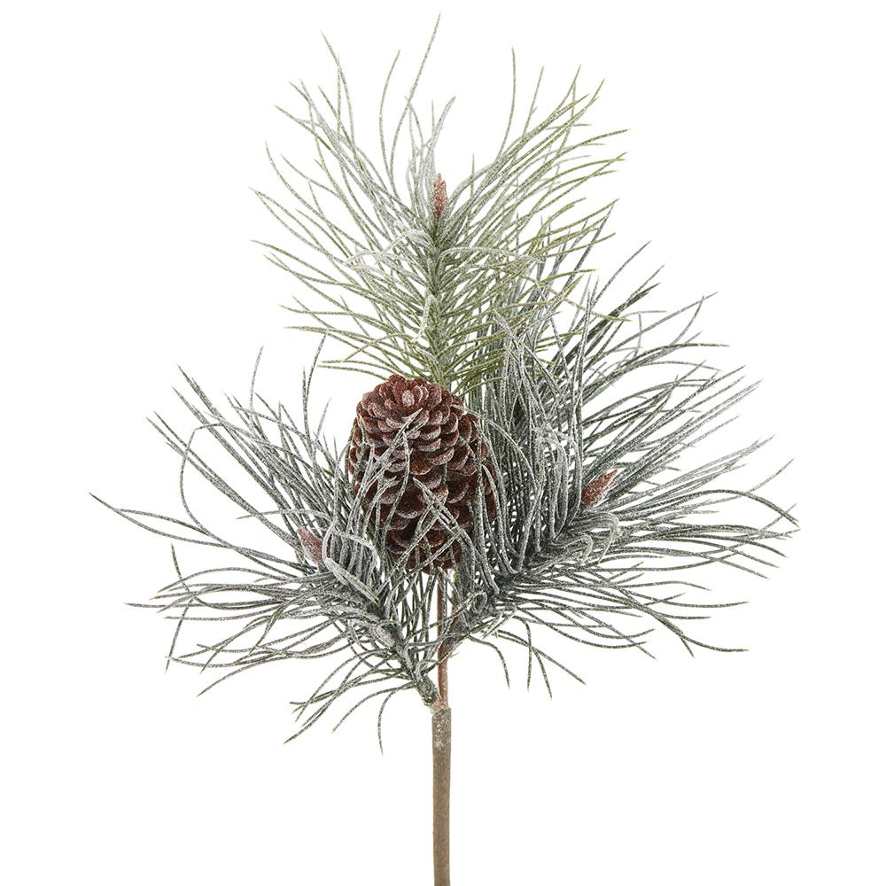 14" Snow Long Needle Pine Pick