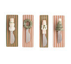 White Christmas Figural Spreader