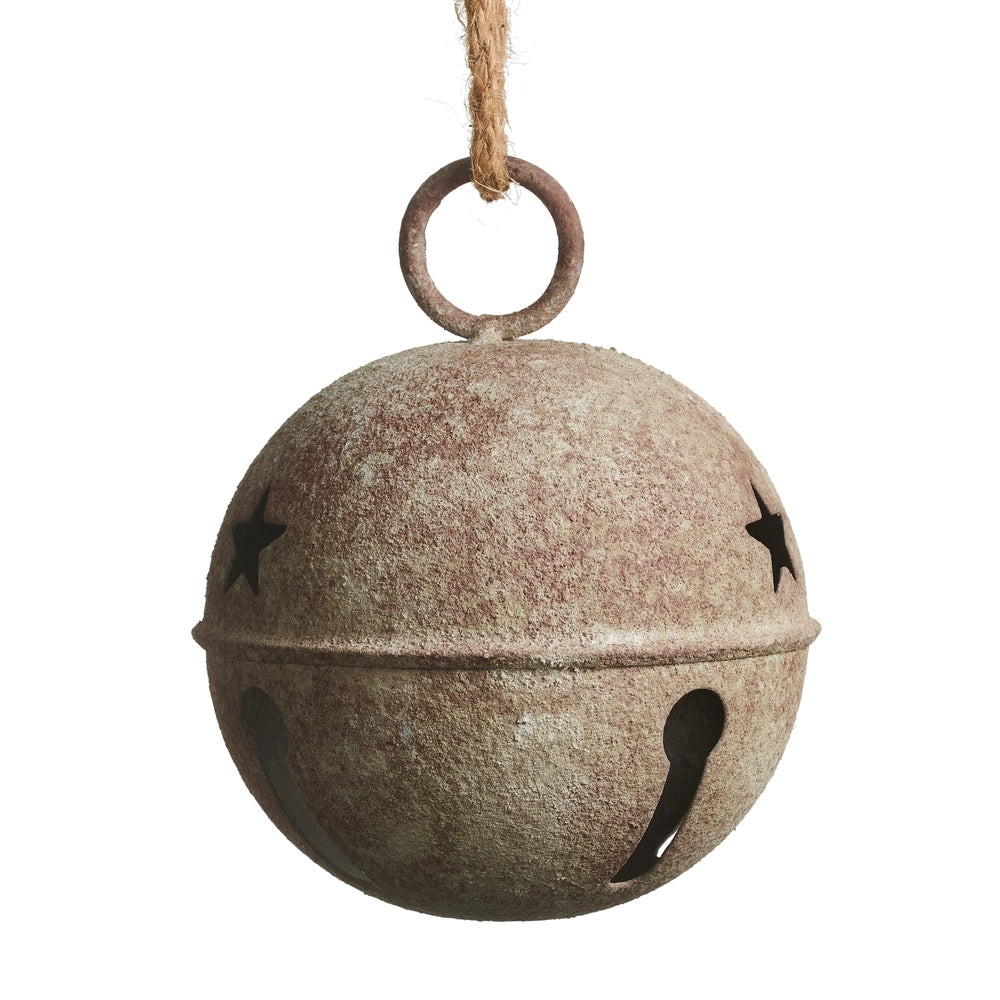 5" Rustic Jingle Bell Orn.