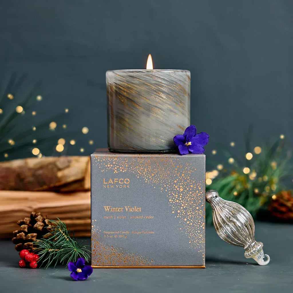 Winter Violet Signature Candle