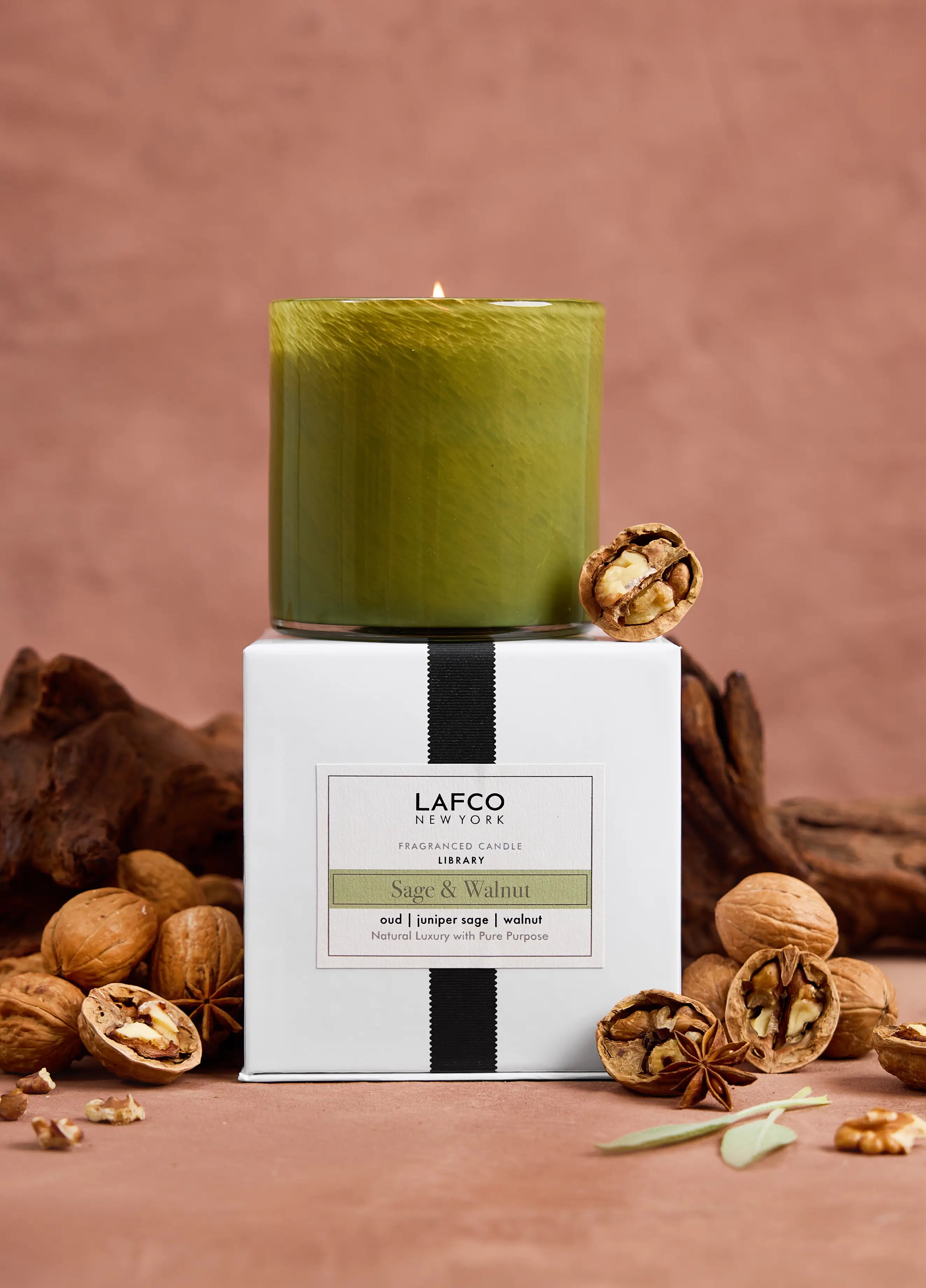 Sage & Walnut 15.5oz Candle