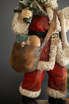 Concrete Santa W/ List
