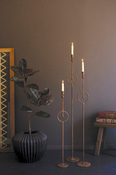 Sm Tall Taper Candle Holders
