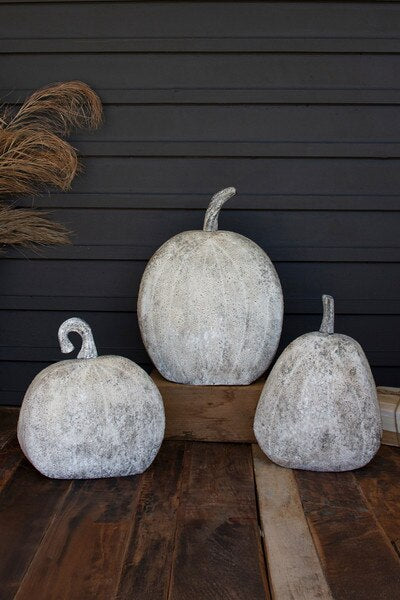 Rustic metal Pumpkin Sm