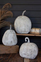 Rustic metal Pumpkin Med