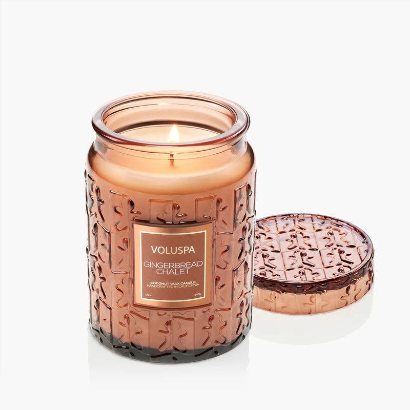 Gingerbread Chalet 18oz Lg Jar