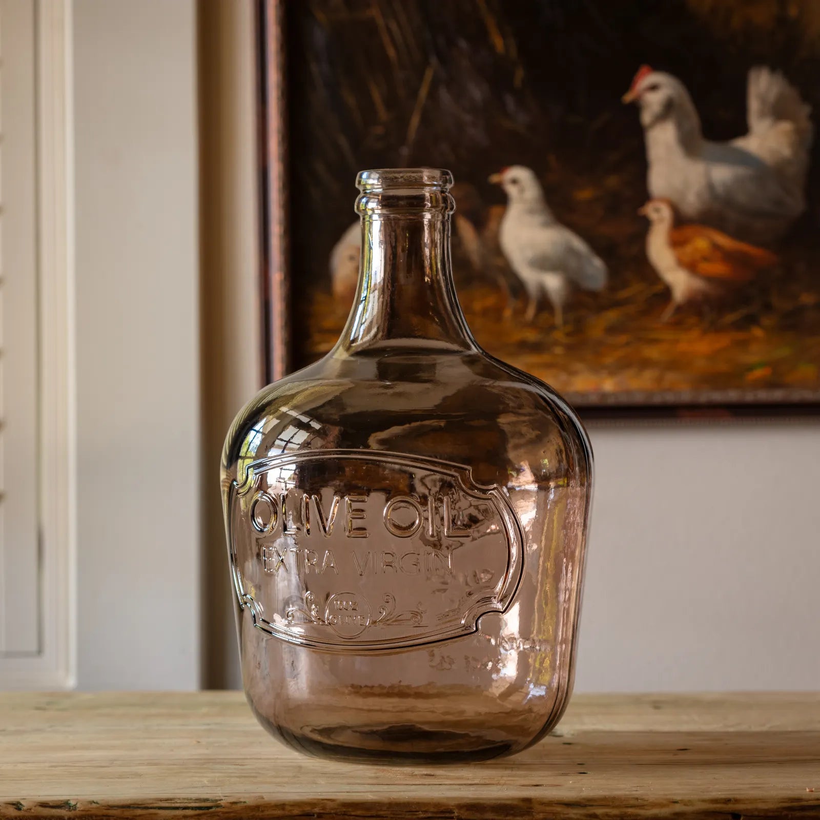Amber Carafe Olive Oil 12L