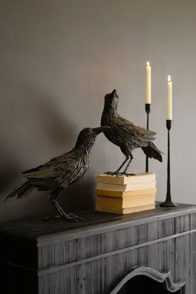 Black Metal Halloween Crow