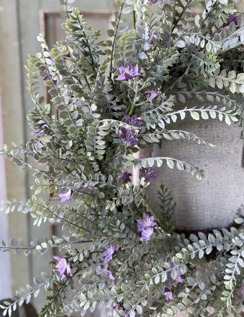 24" Bellflower Wreath