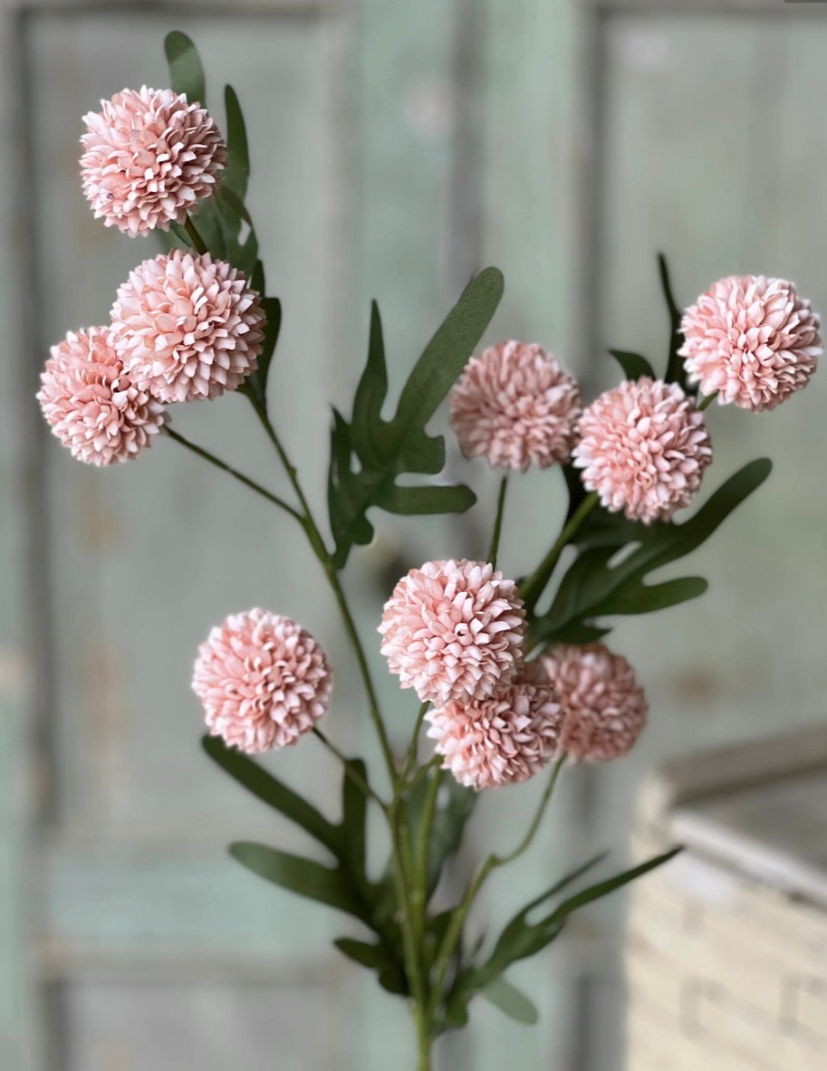 29" Flitter Poms Bush - Sorbet