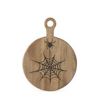 Sm Wood Spider Cutting Board