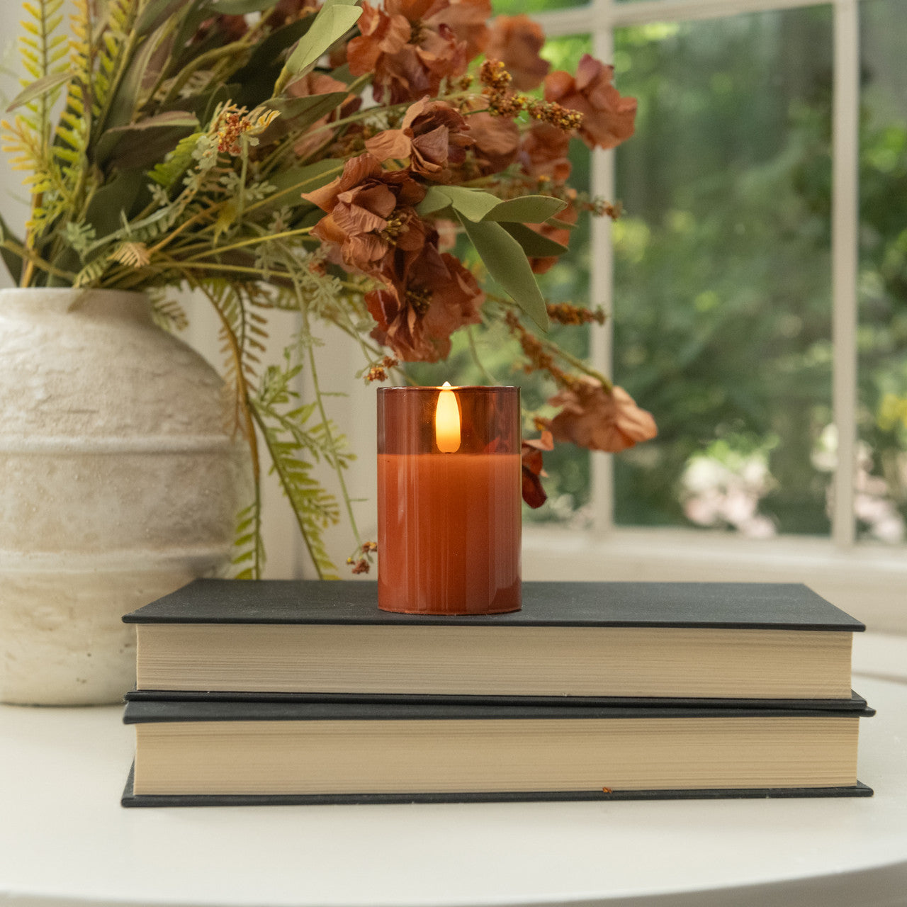 3" Sienna Glass Candle