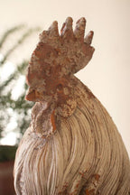 Faux Concrete Rooster