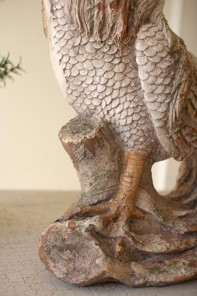 Faux Concrete Rooster