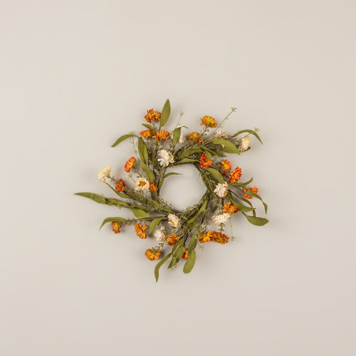 14" Cream & Orange Daisy CR