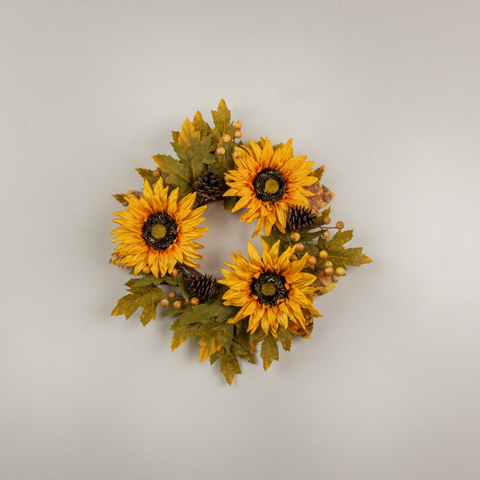 16" Autumn Sunflower Fields CR