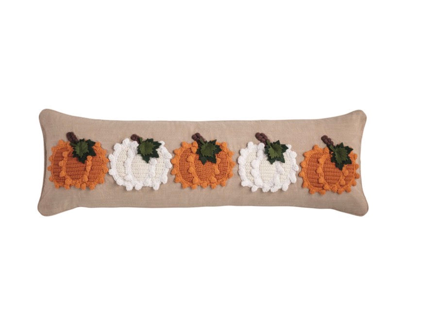 Pumpkin Knit Pillow