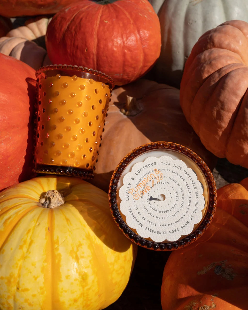 No.28 - Pumpkin & Clove Candle