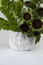 Glazed Pumpkin Pot