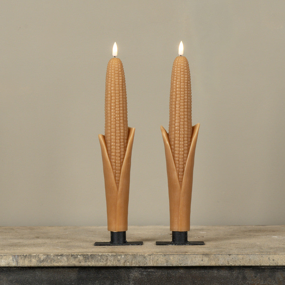 S/2 - 12" Candy Taper Candle