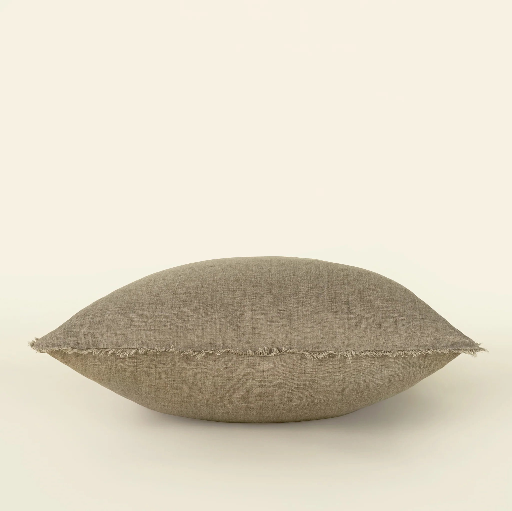 24x24 Lina Linen Pillow Almond