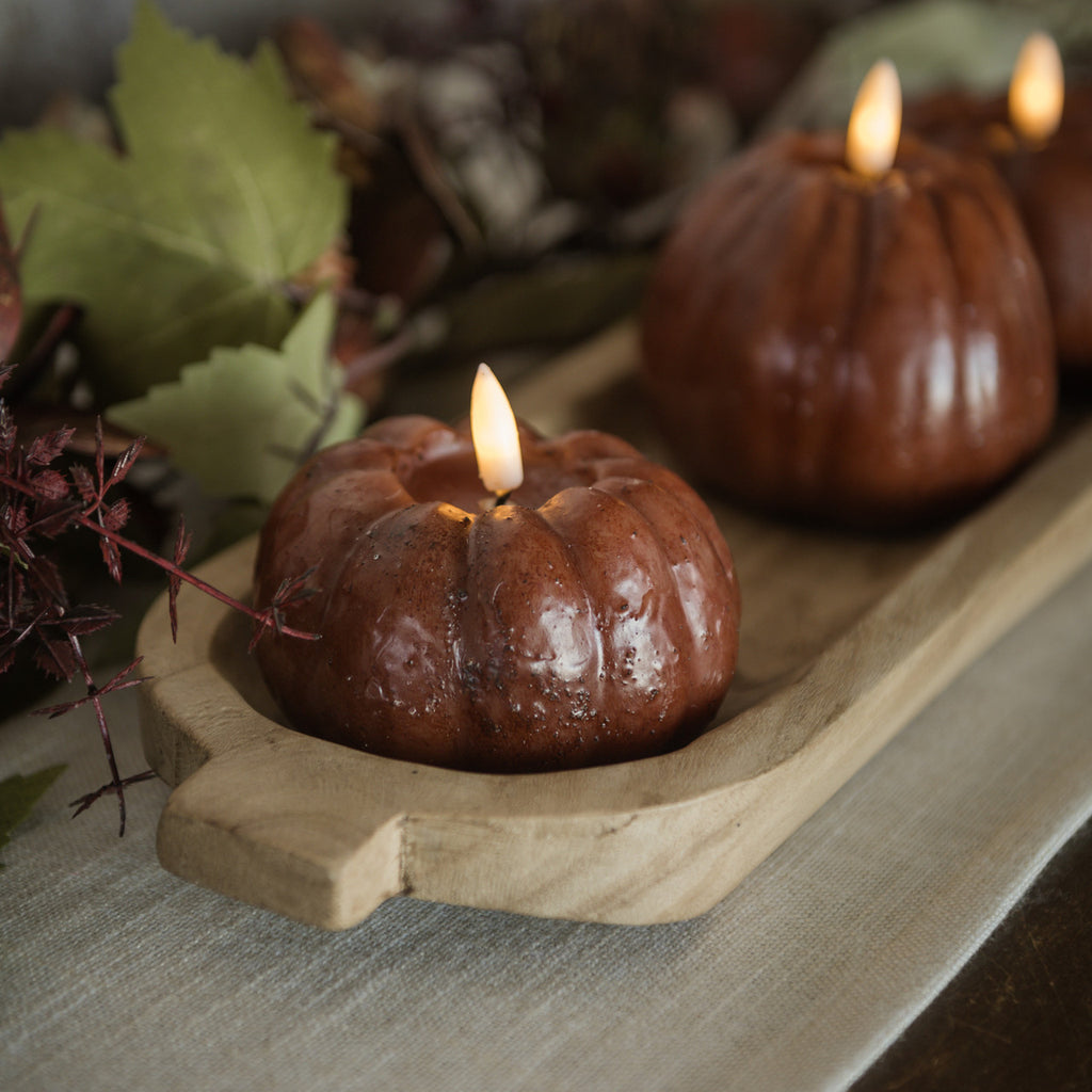 2.25" Bronze Flame Short Candle