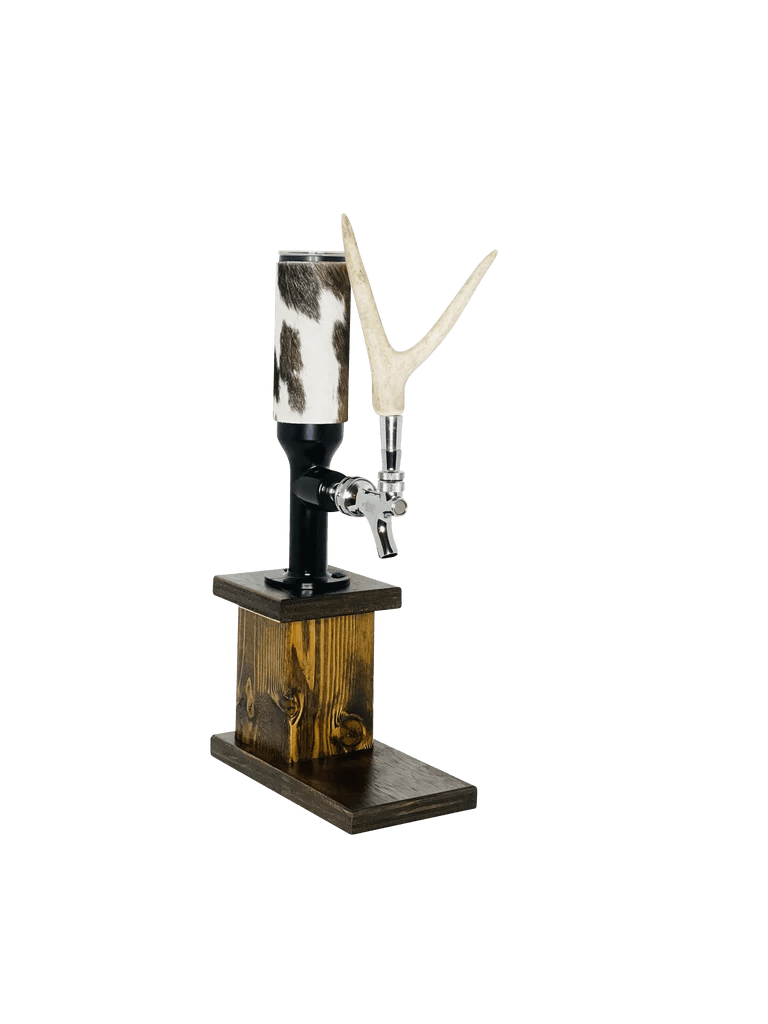 Single Antler & Hide Bar Tower