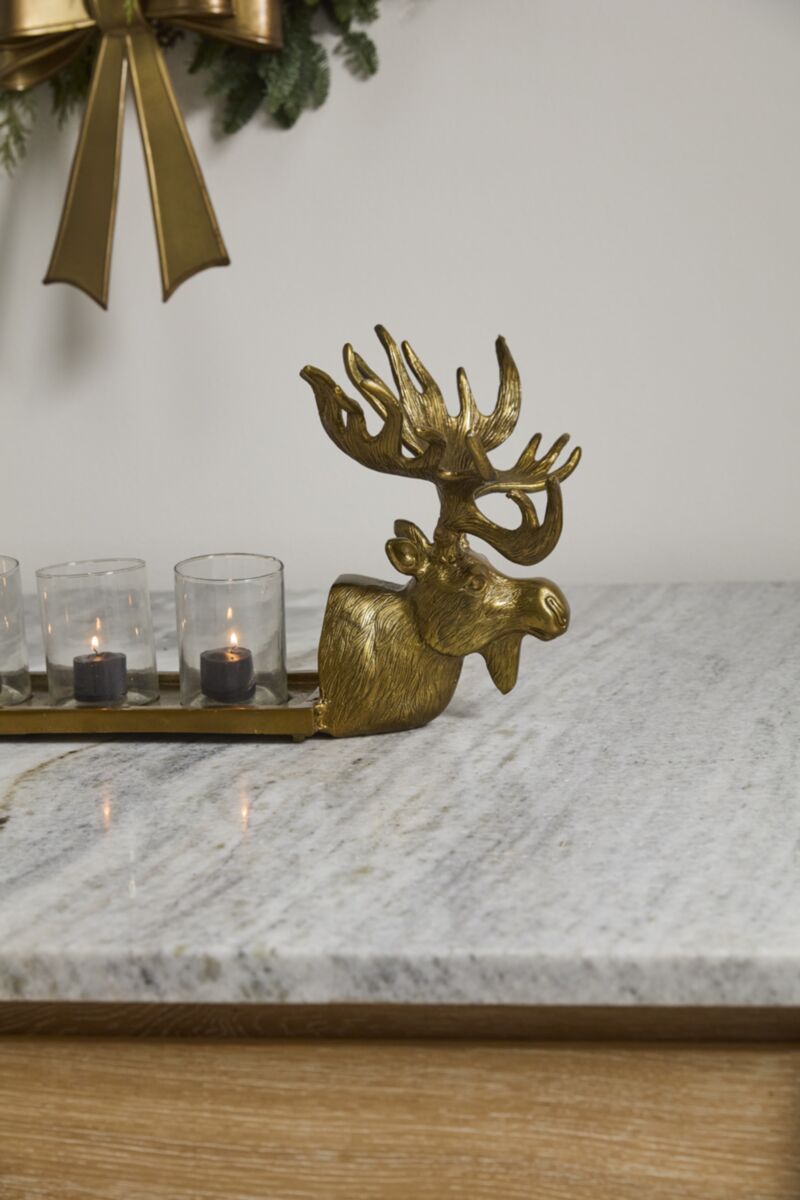 Moose Candleholder