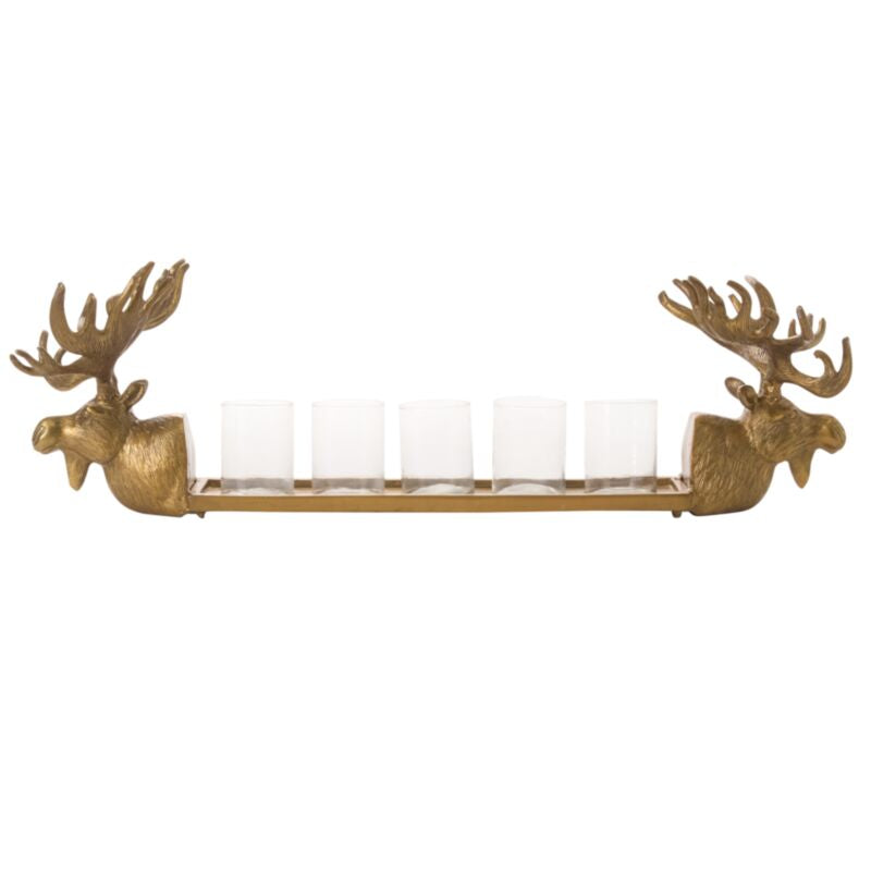 Moose Candleholder