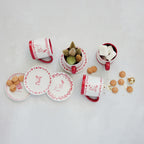 18oz Holiday Hand Painted Stoneware Mug