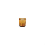 Sm Tealight Votive Holder w/ Deer & Trees