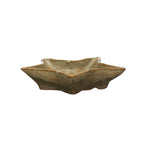 Green Stoneware Star Plate