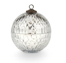 Balsam Cedar Mercury Glass Ornament Candle