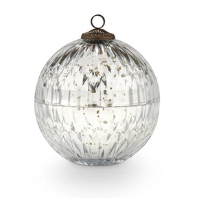 Balsam Cedar Mercury Glass Ornament Candle