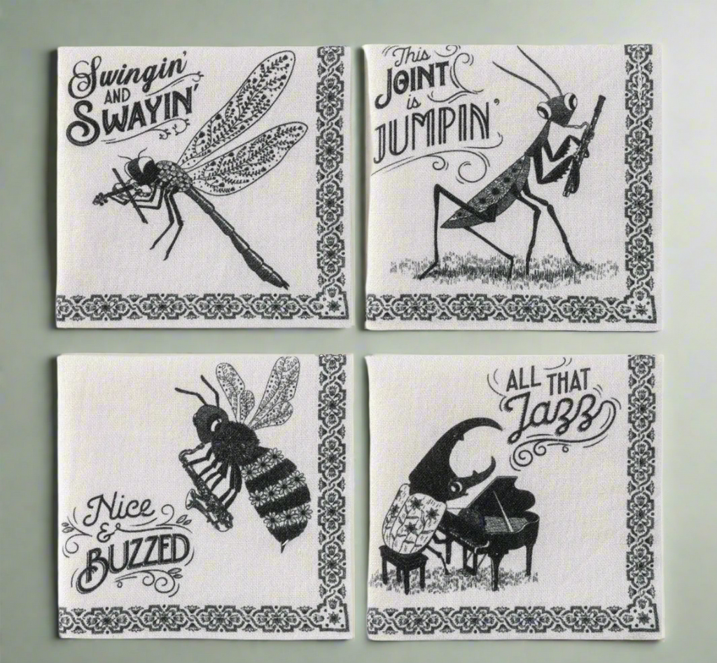 Insect Band Cocktail Napkins