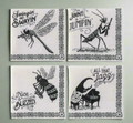 Insect Band Cocktail Napkins