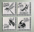 Insect Band Cocktail Napkins